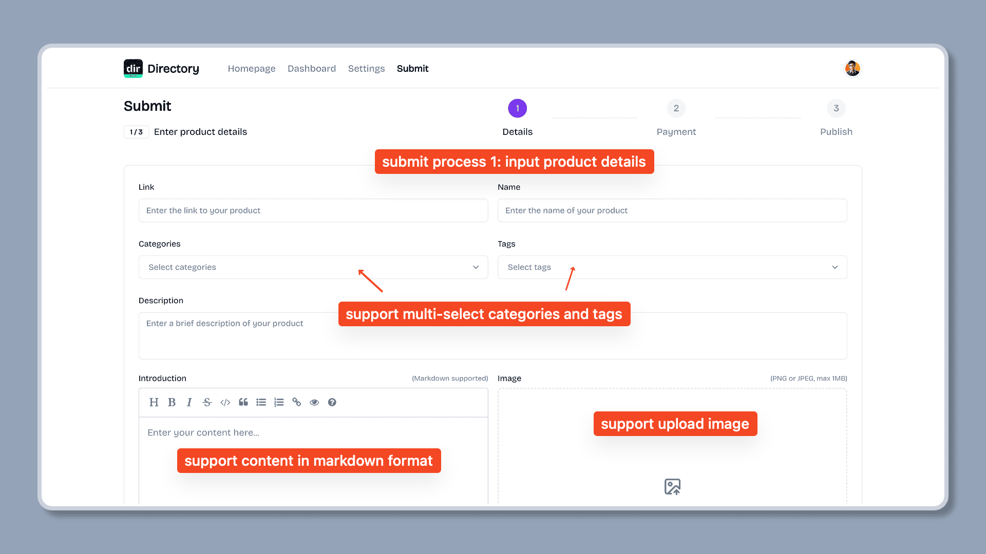 Submission Form (AI Suppported)