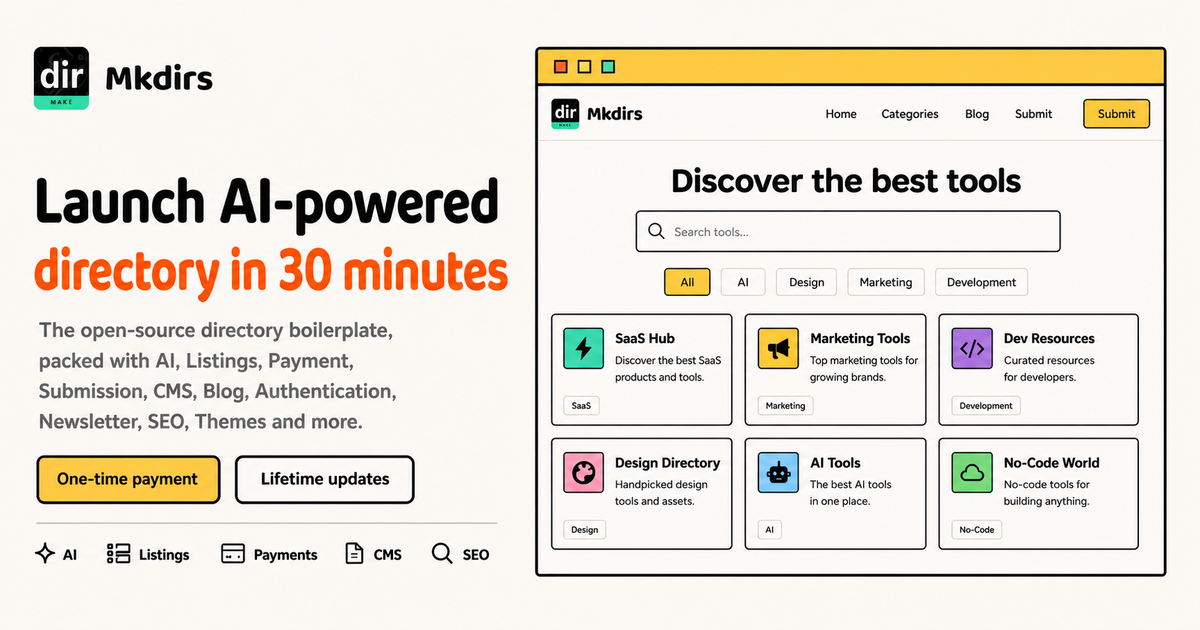 Mkdirs screenshot 1